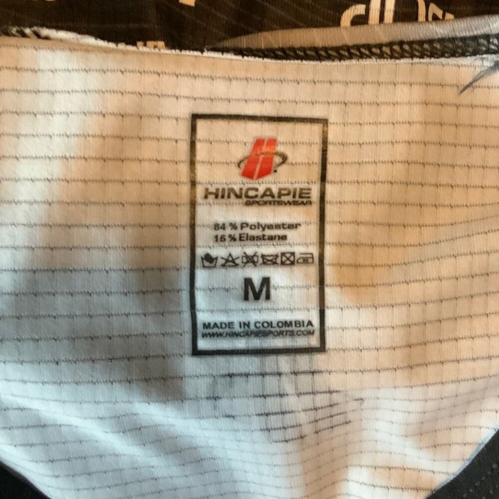 Hincapie Clemson Cycling Road Suit Gray Black Mens Medium - Picture 7 of 7